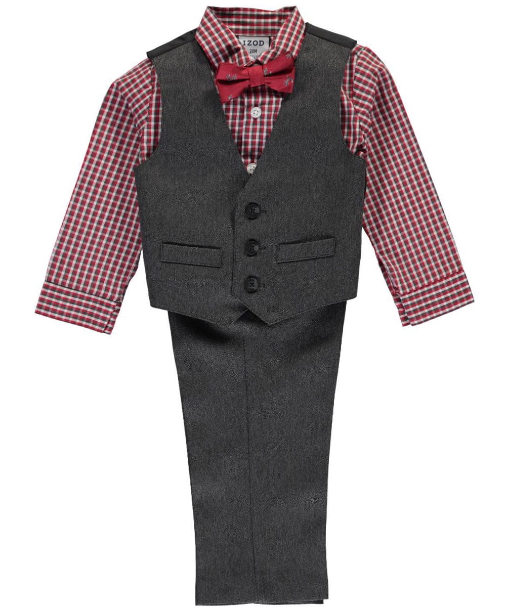 Izod Boys/' 4-Piece Vest Set