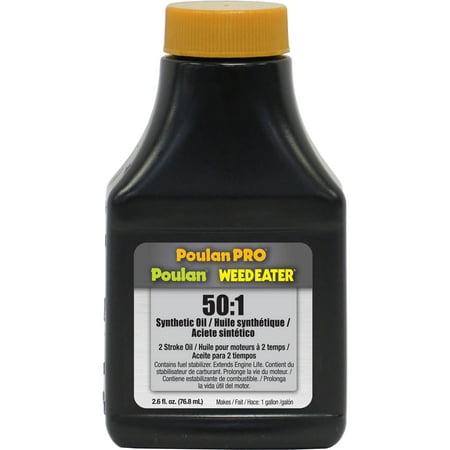 Two-Stroke Engine Oil 50:1 for Poulan Pro/ Poulan/ Weed