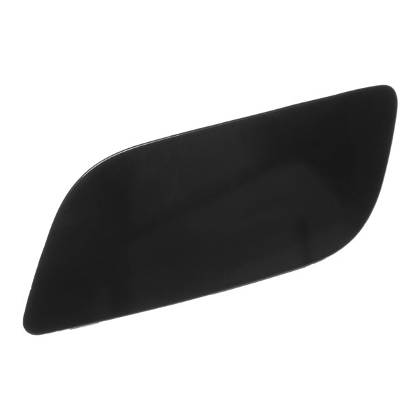 Tapa de boquilla de lavaparabrisas del lado izquierdo delantero Unique Bargains, tapa de recorte de parachoques No.8S0955275 para Audi TT 2016-2023, negra, fuerte y duradera