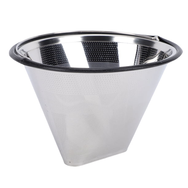 Filtro De Acero Inoxidable Apto Para Moccamaster KBGV Serie KBT, Repuesto De Filtro De Café De Cono Reutilizable De Metal