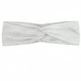 thumbnail image 1 of Abstract Headband, Geometric Hexagonal Forms and Inner Connecting Lines Simplistic Design, Elastic and Soft Women's Bandana for Sports and Everyday Use, Grey Red Coconut, by Ambesonne, 1 of 3