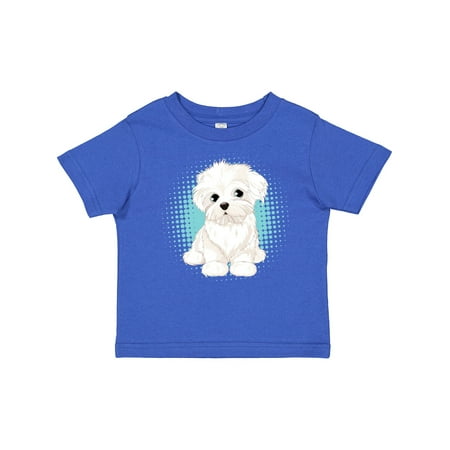 

Inktastic Maltese Puppy Dog Gift Baby Boy or Baby Girl T-Shirt