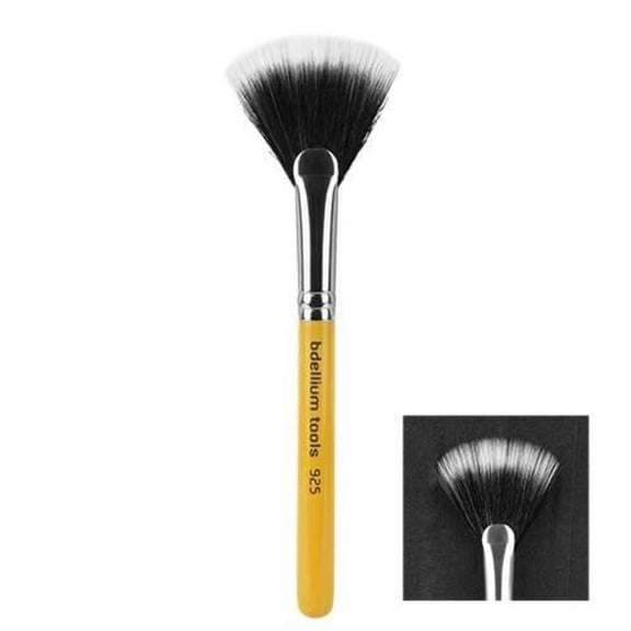 Bdellium Tools Professional Makeup Brush Travel Line - Duet Fiber Fan 925