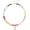 C, variant on Colorful Resin Chunky Beaded Necklace for Women – Trendy 26 Letters A–Z Personalized Initial Pendant Statement Jewelry for Summer Y2K Boho Gift