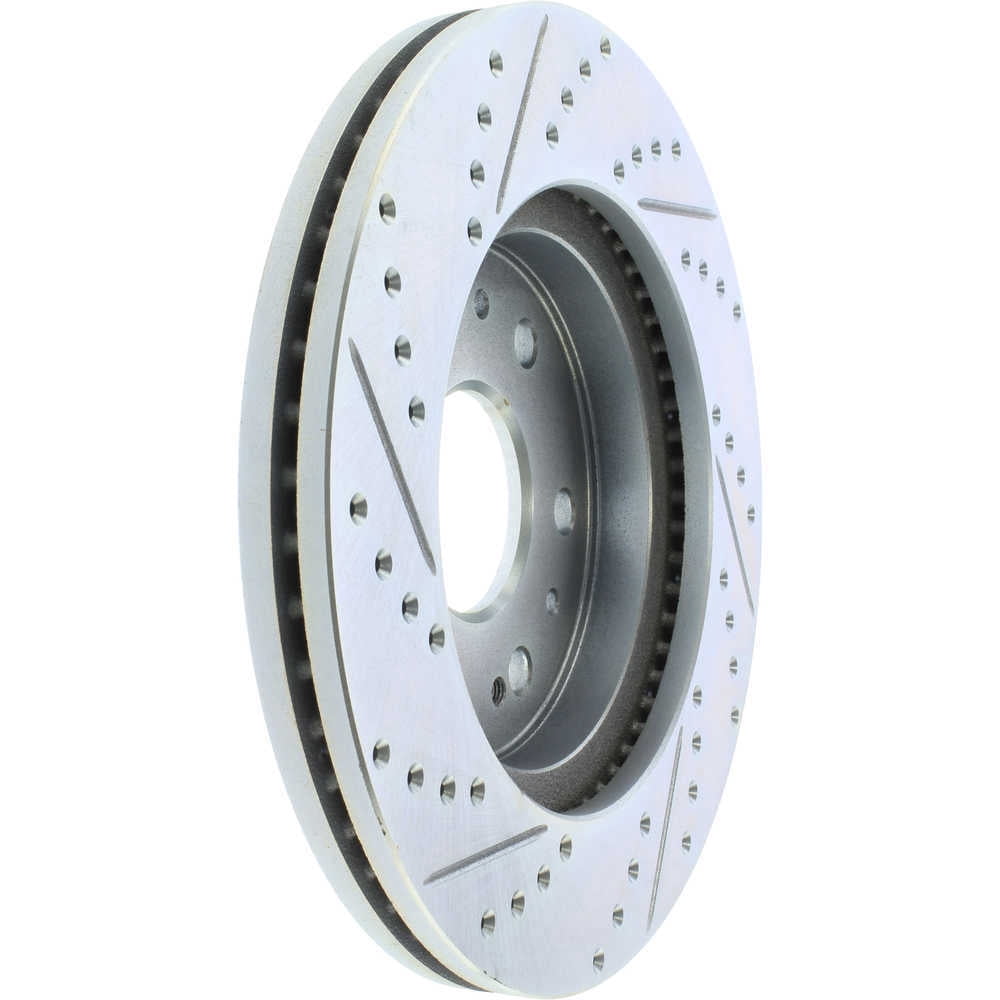 StopTech Select Sport 07-11 GM Silverado 1500 Slotted and Drilled Left Front Rotor Fits select: 2005-2019 CHEVROLET SILVERADO, 2007-2018 CHEVROLET TAHOE