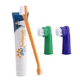 thumbnail image 2 of Pet  Care Tool, Cat  Care Tool,  Dual Headed Toothbrush 4Pcs For Dog Cat, 2 of 8