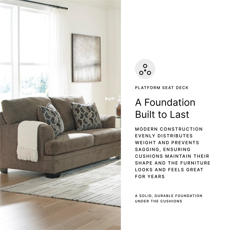 Signature Design by Ashley Stonemeade Beige Loveseat