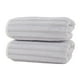 thumbnail image 2 of Toalla de terciopelo de coral grueso 2-pack gris, 2 of 8