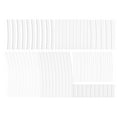 thumbnail image 3 of Shisuyan 70 Pcs Embouts de Lacets Transparents Rétrécissement de Chaleur Embouts de Lacets Élastiques Accessoires de Réparation pour Pièces de Rechange, 3 of 8