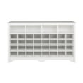 thumbnail image 4 of Prepac 60 in W x 35 in H x 15.5 in D Shoe Cubby Console, 4 of 9