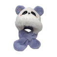 thumbnail image 4 of Conjunto de gorro y bufanda para niños Fernando gris morado, 4 of 8