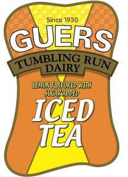 Guers Dairy Lemon Iced Tea With Sugar, 1 Pint