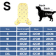 thumbnail image 2 of Pijamas De Costilla para Perro Gato Adorable Mono para Perro Sin Mangas Camisas De Gato De 2 Patas para Monos De Verano Transpirable EnfriamientoAmarilloS, 2 of 5