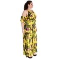 thumbnail image 2 of Vestido plisado con gargantilla Roman Fashion 51480 Amarillo Talla Extra, 2 of 6