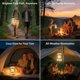 thumbnail image 4 of Lámpara de tienda de campaña con carga rápida tipo C – Luz de camping con atenuación continua para uso en exteriores y doméstico, linterna portátil y recargable, 4 of 6