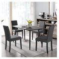 thumbnail image 2 of Drevy Classic Foam Dining Side Chairs, Dark Gray (Set of 4), 2 of 2