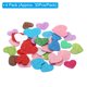 thumbnail image 2 of Uxcell Foam Stickers,4Pack 120Pc Adhesive Glitters Foam Shape Sticker,Colored Heart, 2 of 6