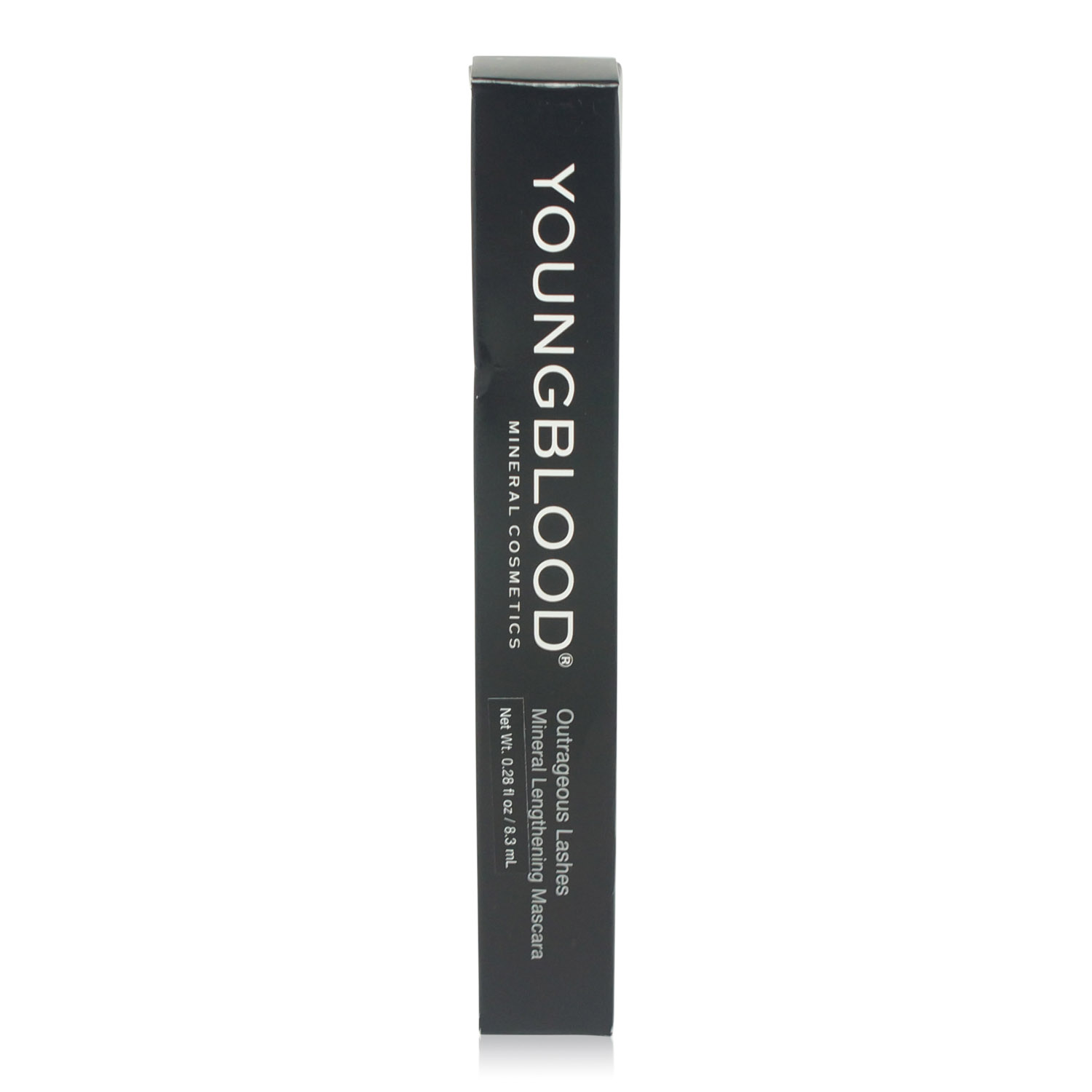Outrageous Lashes Mineral Lengthening Mascara - Blackout by Youngblood for Women - 0.28 oz Mascara
