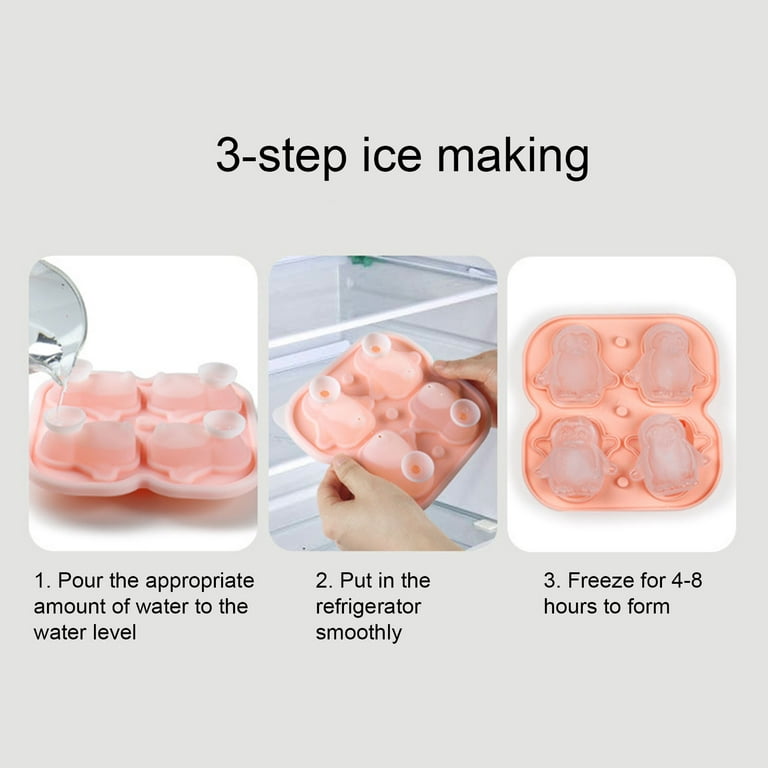 Silicone Ice Tray & Mold - Penguin