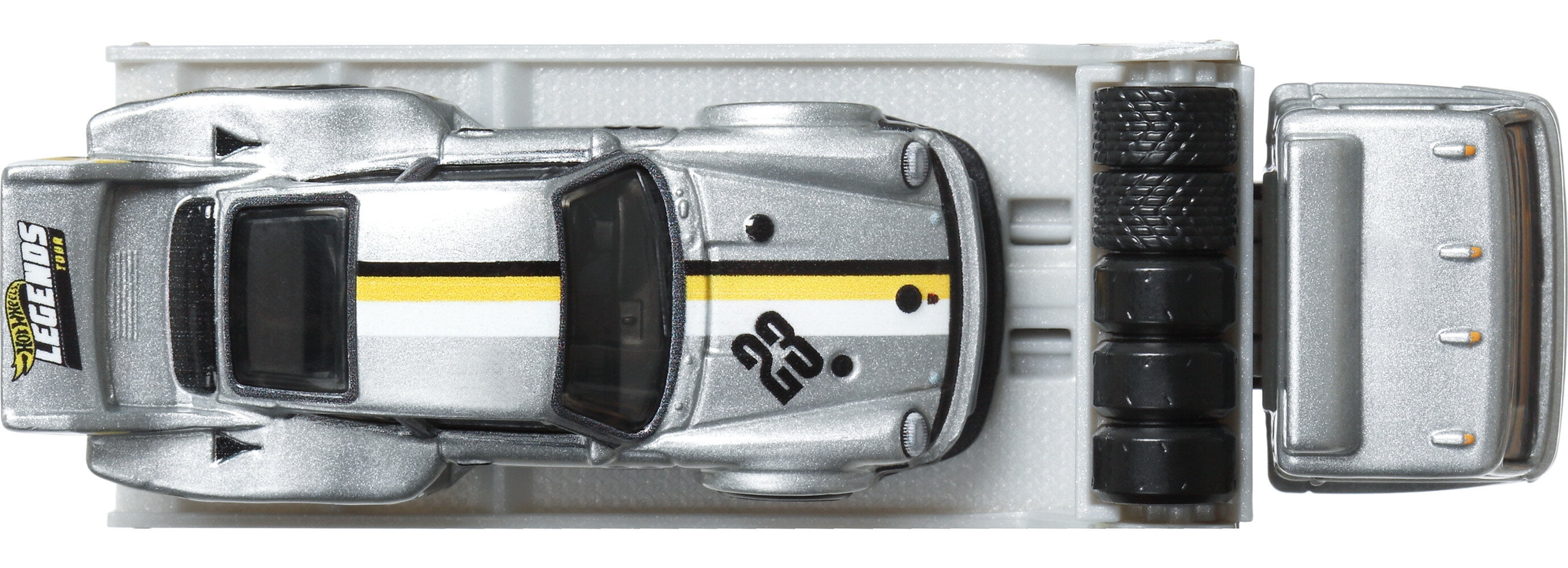 Hot Wheels Premium Diecast Team Transporter - Legends Hauler and Porsche 934.5 Toy - Walmart.com