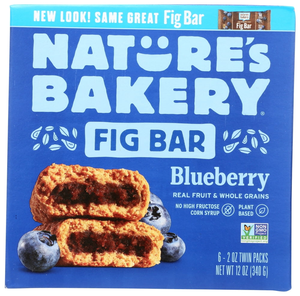 Nature's Bakery Blueberry Fig Bar, 2 oz, 6 count
