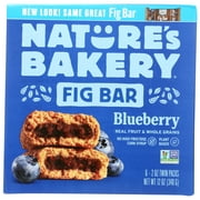 Nature's Bakery Stone Ground Whole Wheat Fig Bar - Blueberry , 6/2 OZ