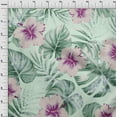 thumbnail image 4 of oneOone Polyester Spandex Mint Green Fabric Tropical Sewing Craft Projects Fabric Prints By Yard 56 Inch Wide, 4 of 4