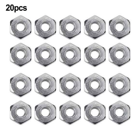 20 Pcs Chainsaw Guide Bar Nuts 8*1.25mm Thread Pitch Spare Parts For Stihl MS180 MS250 MS360 MS180 Chainsaw Garden Tools Parts