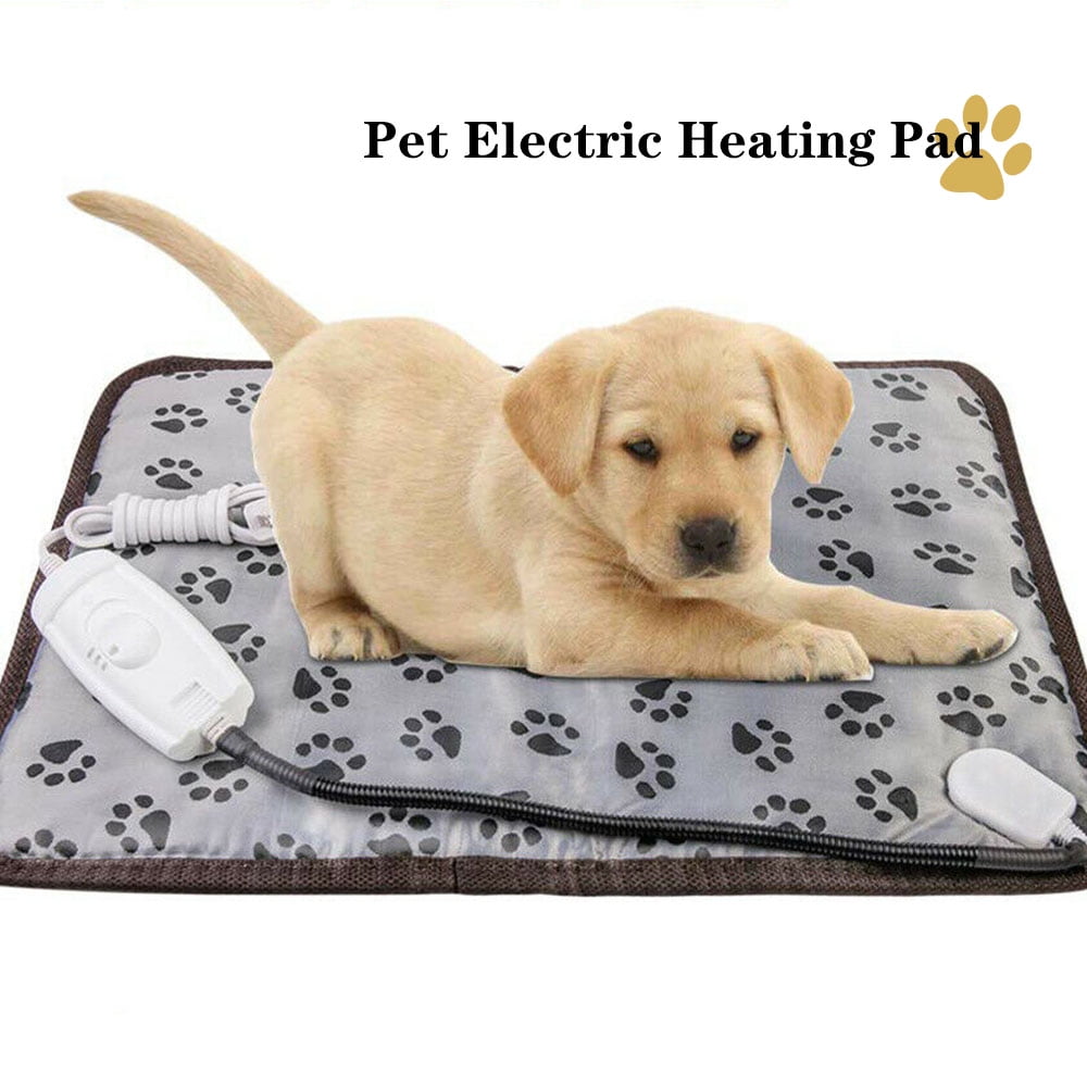 Waterproof Pet Electric Pad Blanket Heat Heated Heating Mat Dog Cat Bunny Bed 