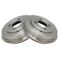 thumbnail image 3 of TRQ Rear Brake Drums Left & Right Pair Set of 2 for Honda Civic Fit Insight BRA75099, 3 of 4