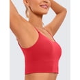 thumbnail image 4 of Sostén Deportivo CRZ YOGA Ajustable con Espalda en V Sin Aros Color Carmesí Talla M, 4 of 5