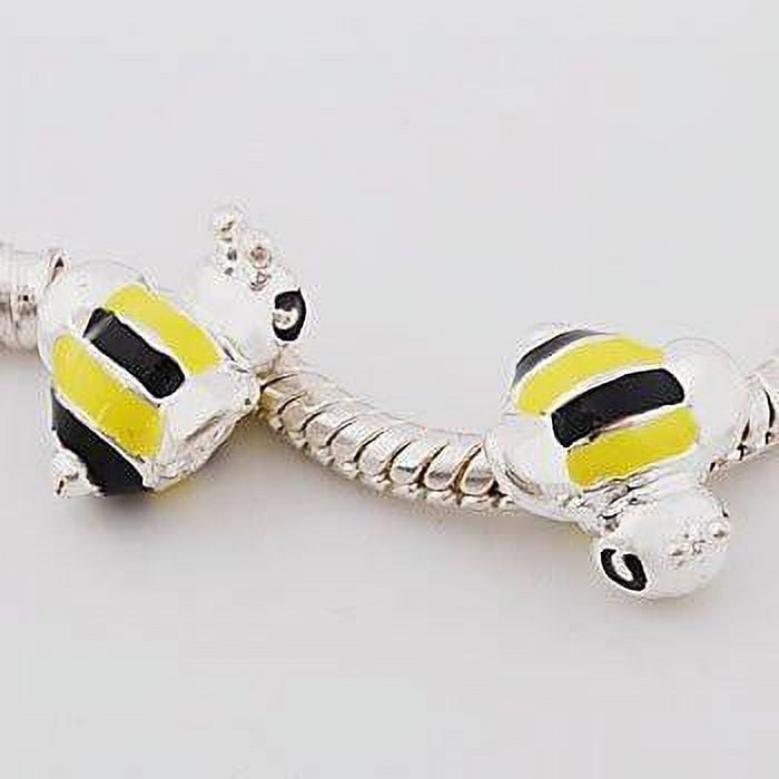 Bumble Bee Charm for European Snake Chain Charm Bracelet Walmart