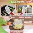 thumbnail image 5 of Lettuce Shredder Knife for Coleslaw - Stainless Steel Shredder Knife, Ergonomic and Non-Slip Handle, 11.8" Rust Resistant Cabbage Cutter, Easy to Use and Clean, Durable and Lightweight, 5 of 9