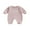Pink, variant on Bagilaanoe Newborn Baby Girl Boys Fall Jumpsuit Letters Print Long Sleeve Bodysuit 3M 6M 12M 18M 24M Infant Casual One Piece Romper