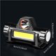 thumbnail image 2 of Luz De Cabeza Led Cabeza De Carga Usb Luz Luminosa Luz De Antorcha De Cabeza Led A Prueba De Agua Con Fuentes De Luz Duales Larga Resistencia Para Pesca Al Aire Libre matsuzay HA017193-00, 2 of 7