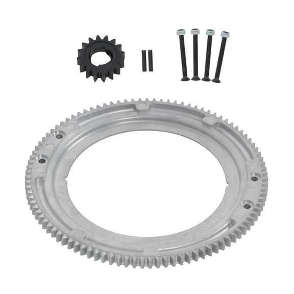 CSYANXING Metal Flywheel Ring Gear for Briggs Engines 696537 Replace 392134 399676 Durable 19K400 19F400 19G437 28A707