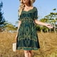 thumbnail image 5 of Vestido elegante de manga corta estilo Gatsby para mujer, vestidos de noche, vestidos de mujer, conjuntos de playa para mujer, 5 of 8