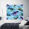 thumbnail image 3 of Tapestry Dinosaur Skeleton Tie Dye for Bedroom Wall Hanging 60 X90 IN, 3 of 3
