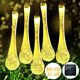 thumbnail image 5 of Elegante cadena de luces de cristal alimentadas por energía solar, 6,5 m de largo con paneles solares ajustables para una decoración al aire libre sin esfuerzo, 5 of 5