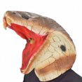 thumbnail image 1 of Máscara Cobra Snake de látex realista para Halloween y bromas, 1 of 5