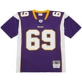 thumbnail image 2 of Men's Mitchell & Ness Jared Allen Purple Minnesota Vikings 2011 Legacy Replica Jersey, 2 of 7