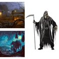 thumbnail image 3 of Disfraz de Halloween Disfraz de Halloween de poliéster , disfraz de Cosplay, accesorios de oscuridad, embrujada, para hombres, mujeres y - mi mi Magideal Disfraz de Halloween, 3 of 7