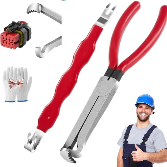 Automotive Electrical Terminal Connector Separator Removal Tool,Electrical Disconnect Pliers,Universal Electrical Connector Separator Tool for Cars, Trucks Vehicle(1Set)
