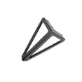 thumbnail image 2 of Cateissary Patas triangulares para muebles, impermeables, para sala de estar, cama, mesa, pies, accesorios de repuesto para el hogar y la Oficina Almacenamiento y organización del hogar Negro Cateissary HA067356-01, 2 of 6