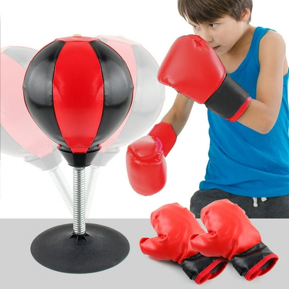 Homoyoyo Inflatable Boxing Set for Stress Relief at Office and Home, Fun and Safe Desk Toy for Adults and Kids