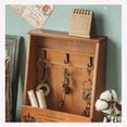 thumbnail image 3 of Wall Mounted Coat Hooks Robe Hooks Cloth Hanger Coat Hanger Rustic Hooks For Bath Kitchen Garage Single Coat Hanger (Black ), 3 of 5