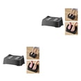 thumbnail image 4 of Ounissouiy Reposapiés pesado, seguro, resistente, Unisex, no tóxico, hecho para taburete inodoro, orinal antideslizante, reposapiés, no Negro 2Conjunto, 4 of 6
