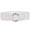 White, variant on Women Elastic Belt Stretchy Wide Waist Vintage