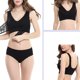 thumbnail image 3 of Conjunto de lencería Sujetador con corsé cómodo para mujer, informal, con cuello en V, color sólido sin anillo de acero, atuendo diario Ygjytge Negro T S para Mujer, 3 of 8