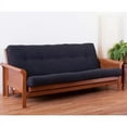 thumbnail image 3 of Blazing Needles Renewal 6-inch Twill Queen-size Futon Mattress - Black, 3 of 3